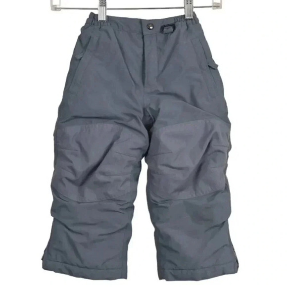 Land's End Winter Ski Squall Snow Pants Waterproof Insulated Gray Size  3T - Picture 1 of 9